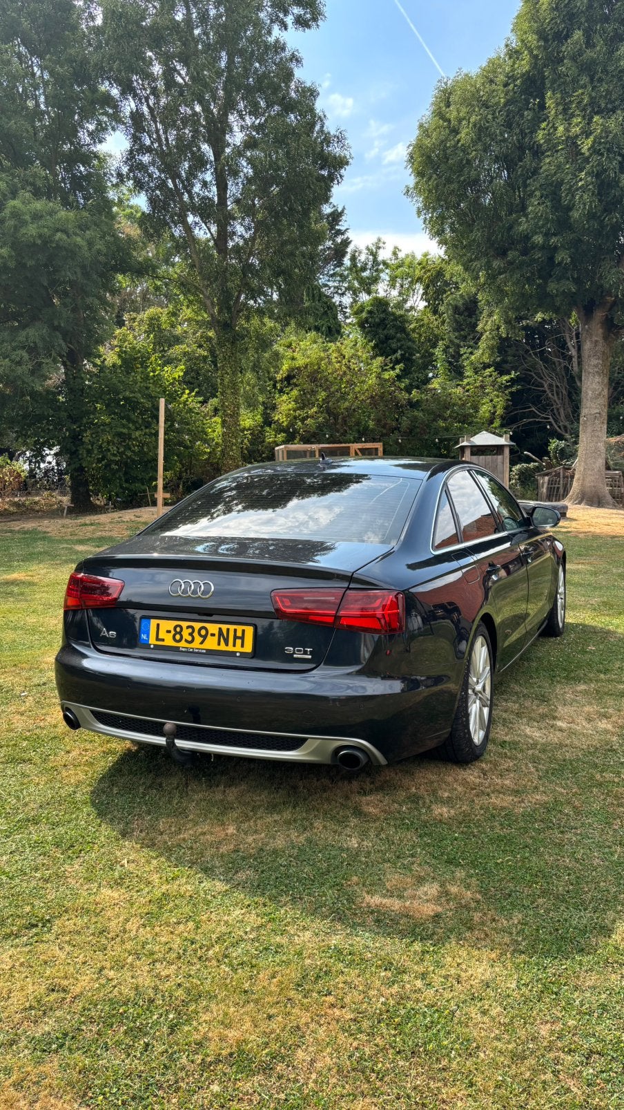 Audi A6 3.0 TFSI quattro | 310 pk | Automaat | 2012, Auto's, Audi, Automaat, Euro 5, Zwart, 2995 cc