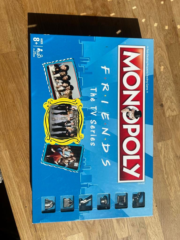 Friends Monopoly - Zo goed als nieuw, Vijf spelers of meer, Verzenden, Zo goed als nieuw
