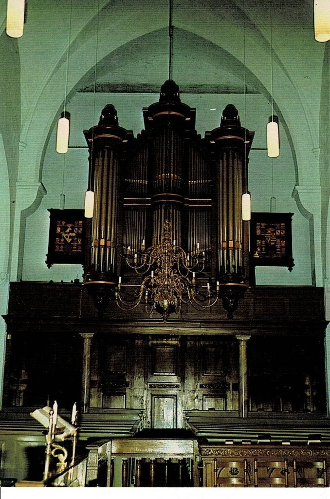 Amerongen, interieur Kerk, Ophalen of Verzenden, Noord-Brabant