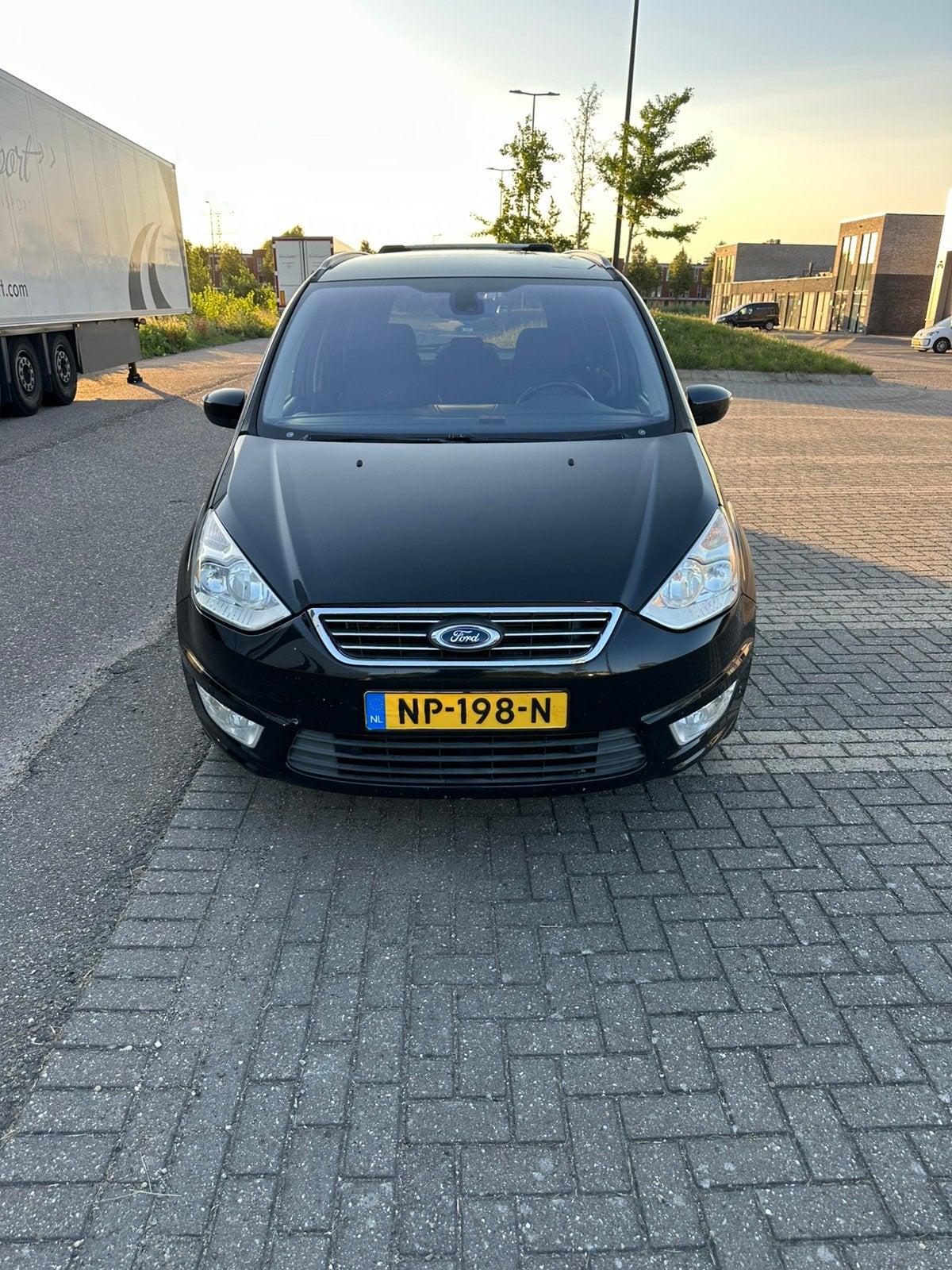 Ford Galaxy 1.6 Tdci 85KW 2012 Zwart, Auto's, Ford, Voorwielaandrijving, Euro 5, Stof, 4 cilinders