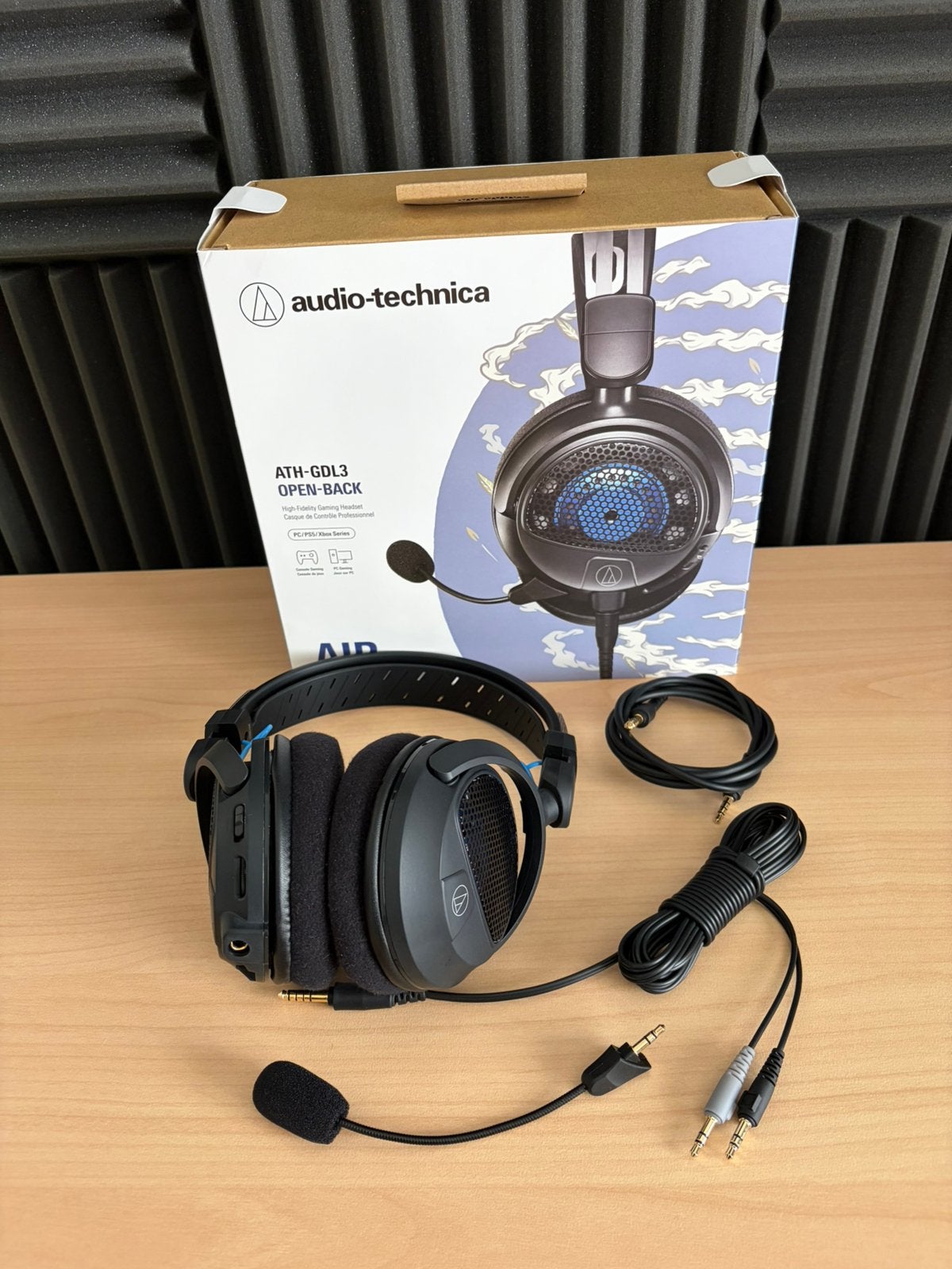 Audio Technica ATH-GDL3 Open Back Gaming Headset, Audio, Tv en Foto, Overige merken, Gaming, Ophalen of Verzenden, Zo goed als nieuw