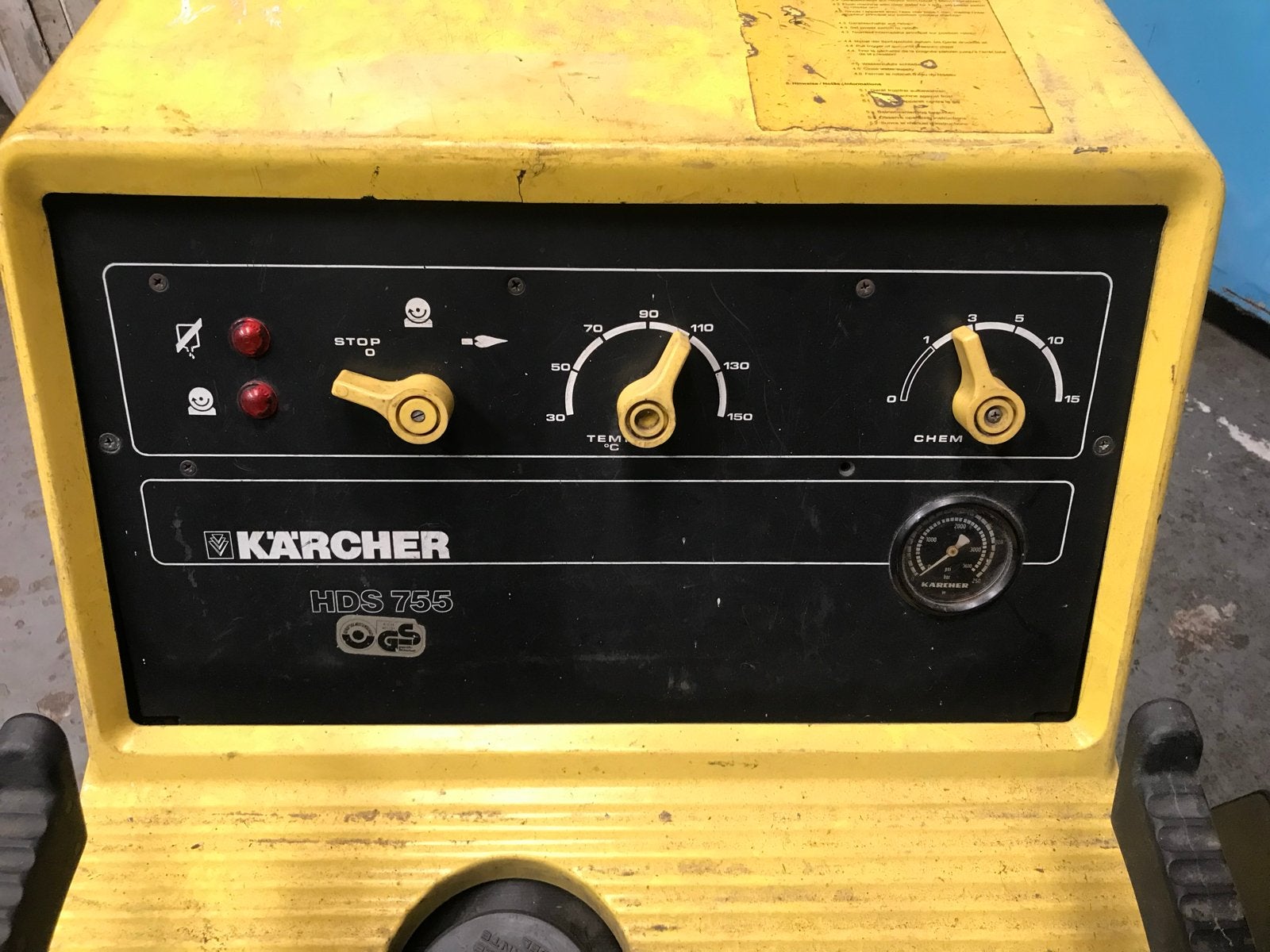 Kärcher HDS 755 Stoomcleaner - Professionele Hogedrukreinige