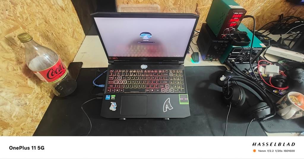 Acer Nitro 5, Computers en Software, Windows Laptops, Ophalen of Verzenden, Zo goed als nieuw, 15 inch, SSD