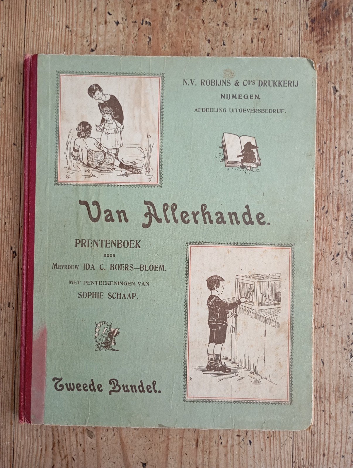 Vintage Van Allerhande Prentenboek, Ophalen of Verzenden