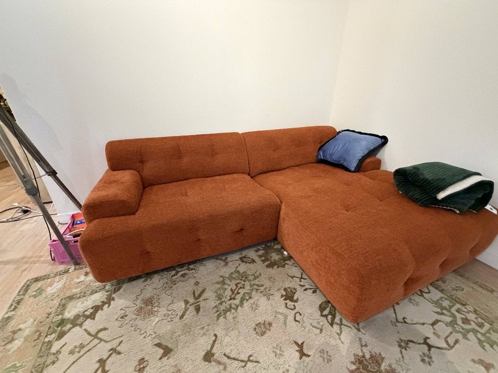 Hoekbank Terra, Ophalen, Hoekbank, Zo goed als nieuw, 150 cm of meer