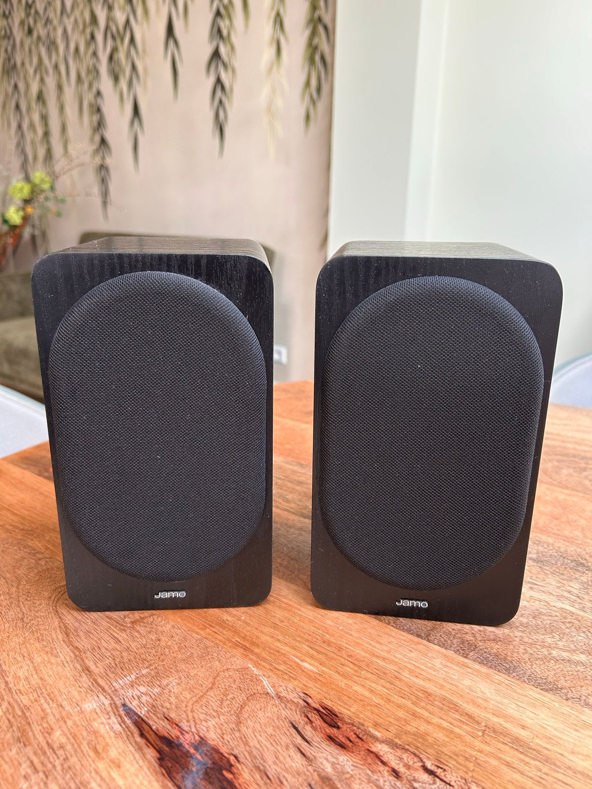 Jamo S 420 SUR Surround Speakers - Zwart, Audio, Tv en Foto, Luidsprekers, Ophalen, Zo goed als nieuw, Surroundset, Geschikt voor surround/home cinema
