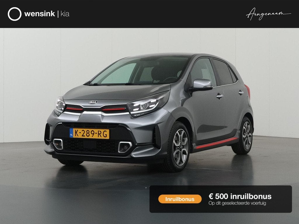 Kia Picanto 1.0 DPi GT-Line | Navigatie | Parkeercamera | Le, Auto's, Voorwielaandrijving, Gebruikt, 4 stoelen, 23 km/l