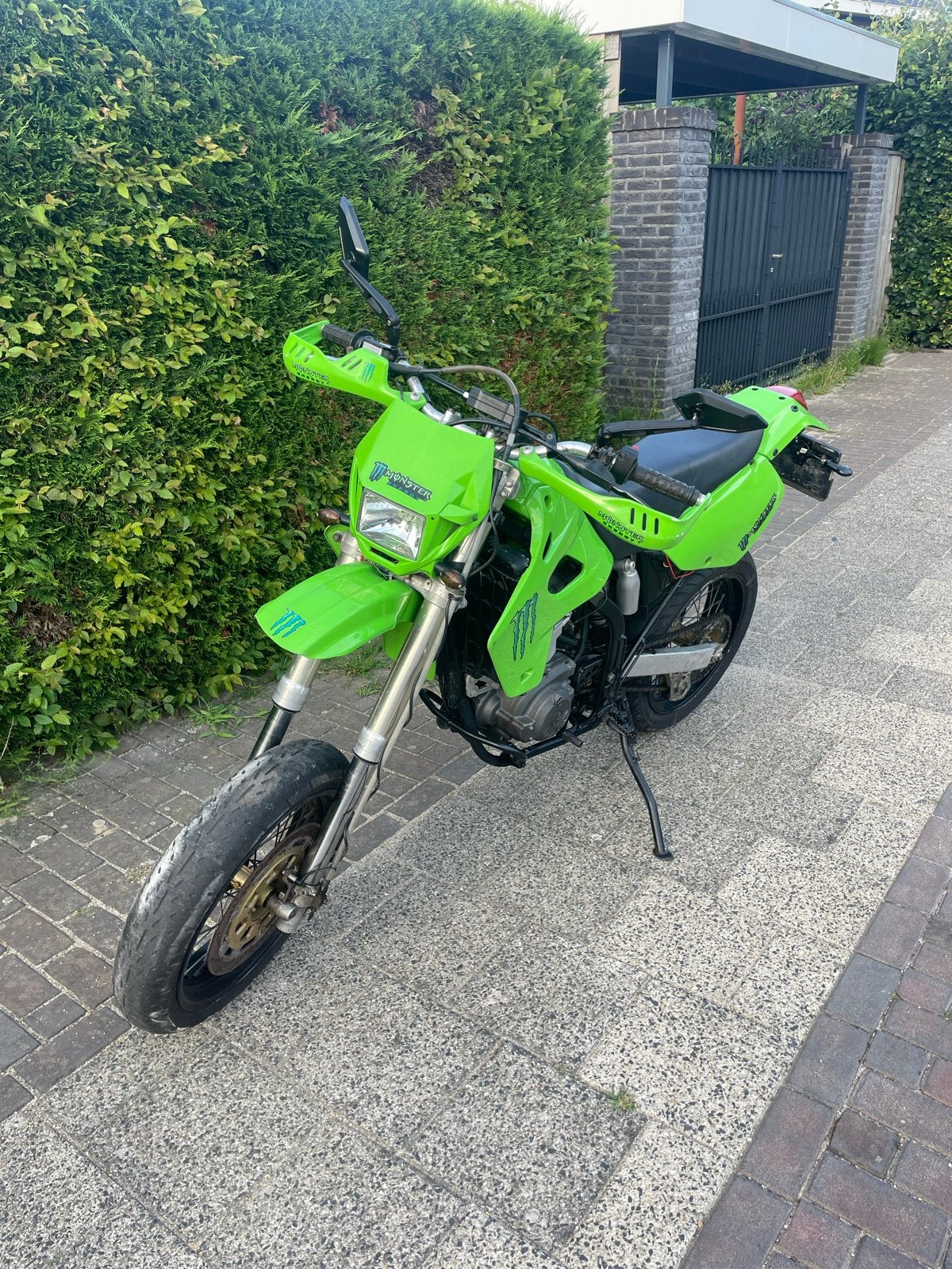 Kawasaki KLX 650 uit 1994 -, Ophalen