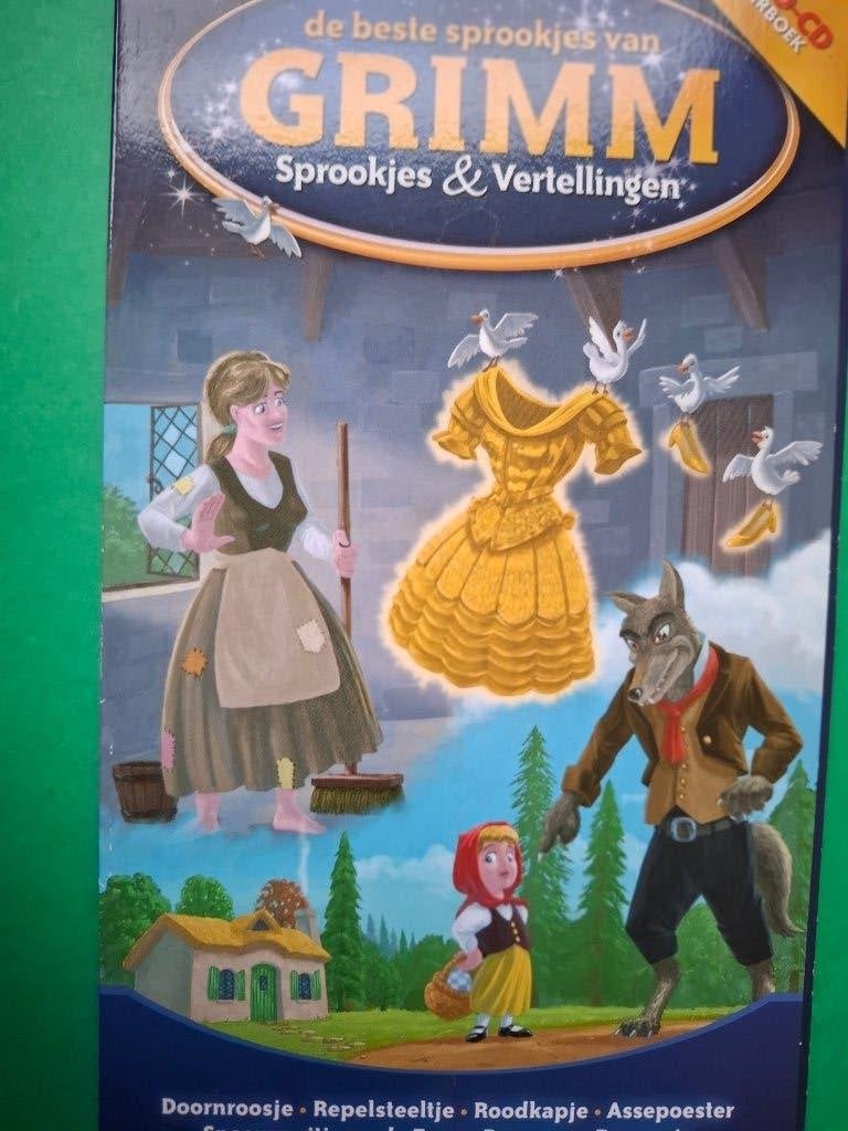 DE BESTE SPROOKJES VAN GRIMM (SPROOKJES EN VERTELLINGEN), 6 tot 9 jaar, Ophalen of Verzenden, Zo goed als nieuw, Verhaal of Sprookje
