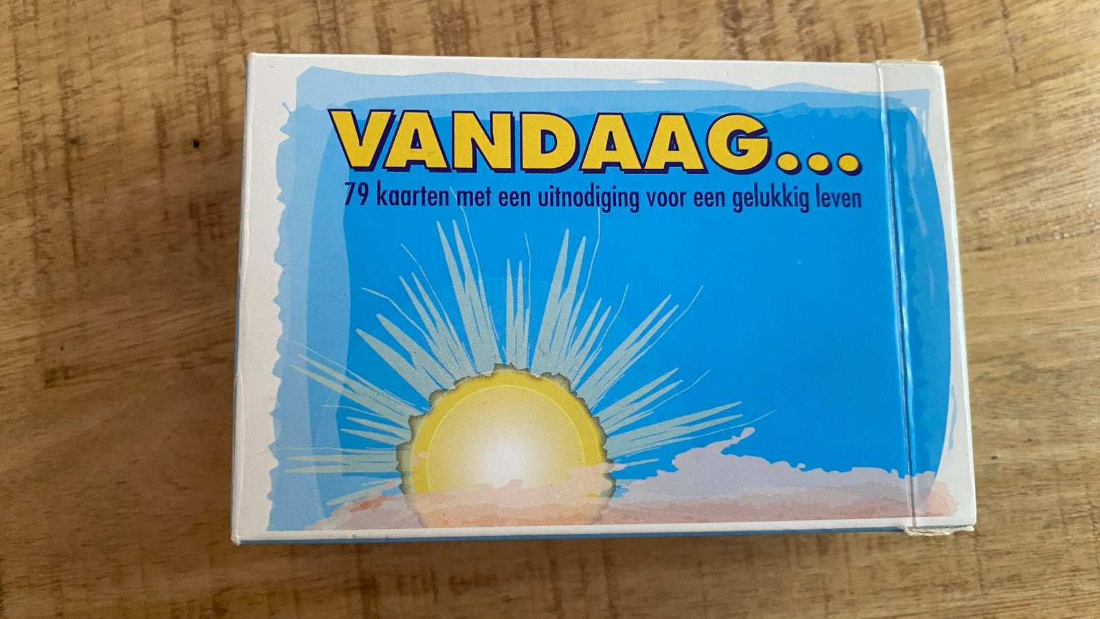 Vandaag... Inzichtkaarten - Dick Nijssen (Mindfulness / Reik, Ophalen of Verzenden, Gelezen