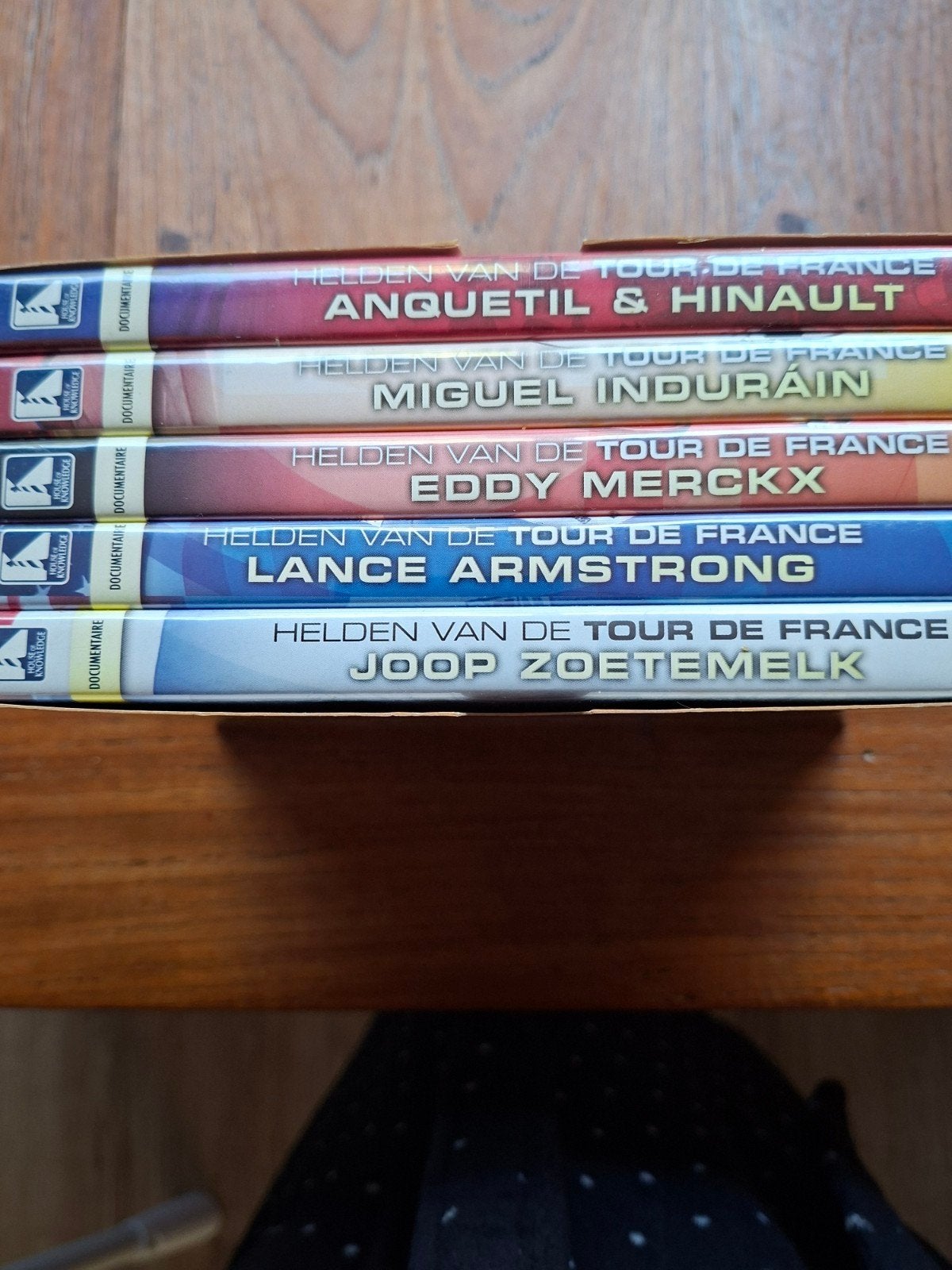 Helden van de Tour de France - 5 DVD Boxset, Alle leeftijden, Zo goed als nieuw, Sport, Inclusief doosje