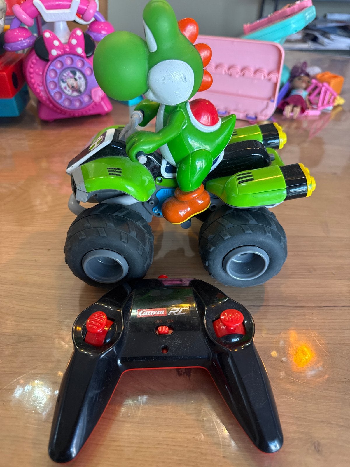 Carrera RC Yoshi Mario Kart afstandsbestuurbare auto, Gebruikt