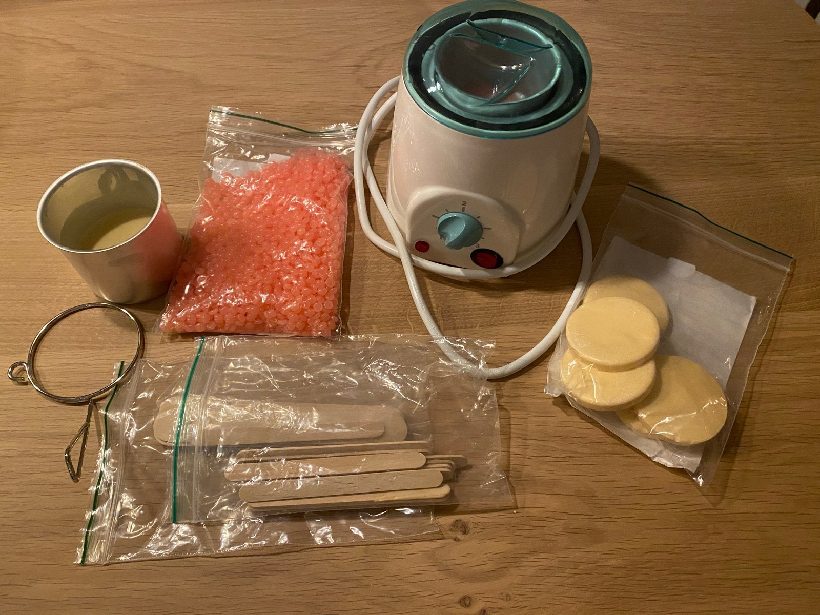 Complete Waxset: Waxapparaat, waxparels en accessoires, Sieraden, Tassen en Uiterlijk, Uiterlijk | Lichaamsverzorging, Gebruikt