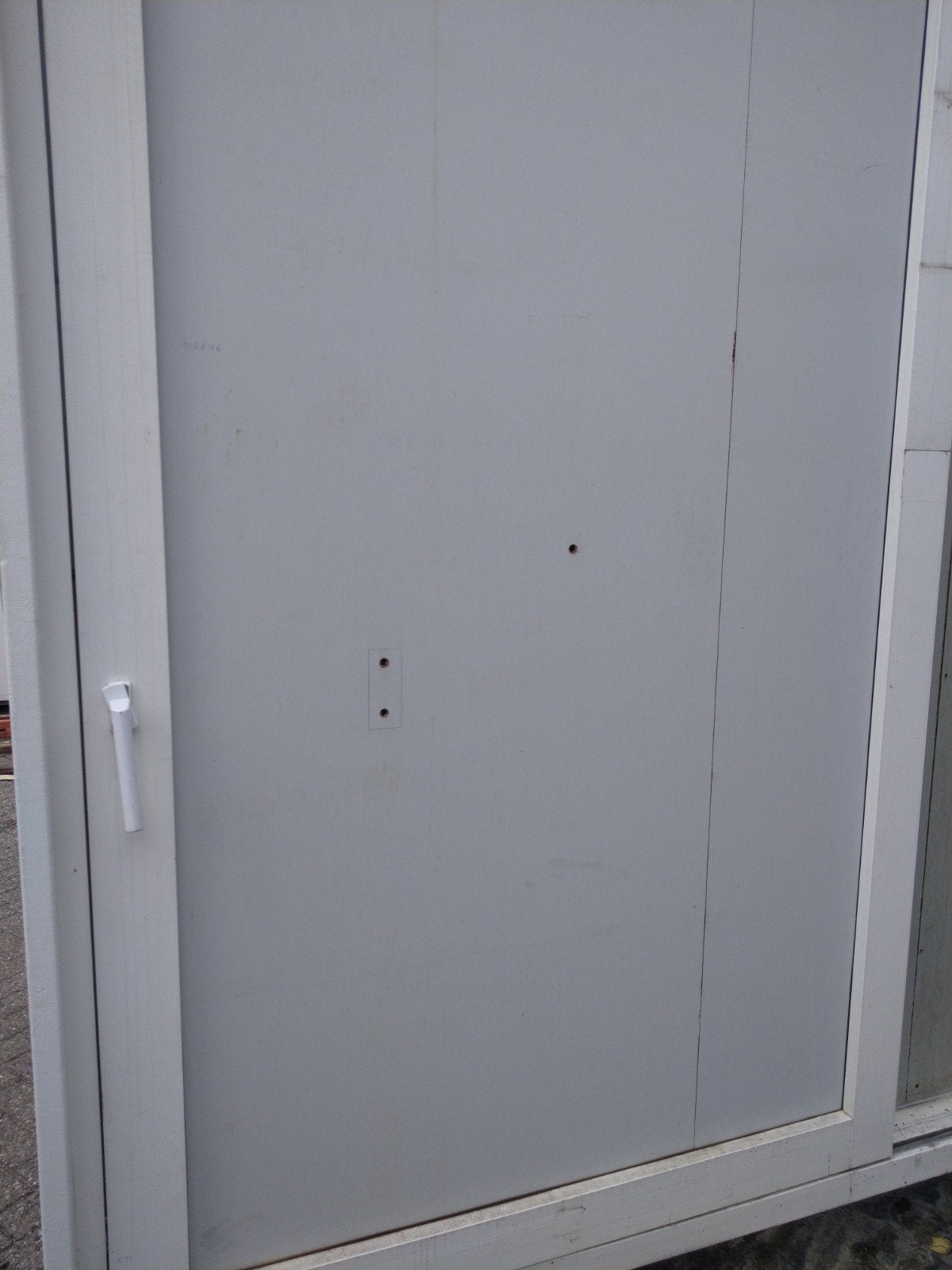 schuifpui met een schuifdeur 2 vakken, Binnendeur, Ophalen of Verzenden, Zo goed als nieuw, Schuifdeur