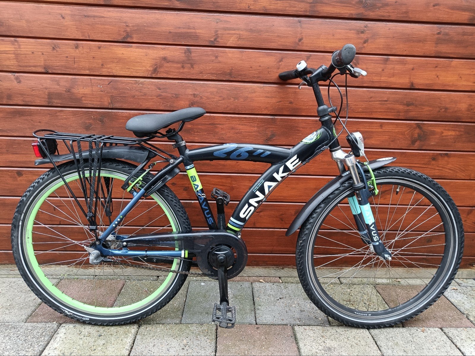 Prachtige Batavus Snake 26 inch jongens fiets met 3 V, Terugtraprem, Handrem, Ophalen, 26 inch of meer