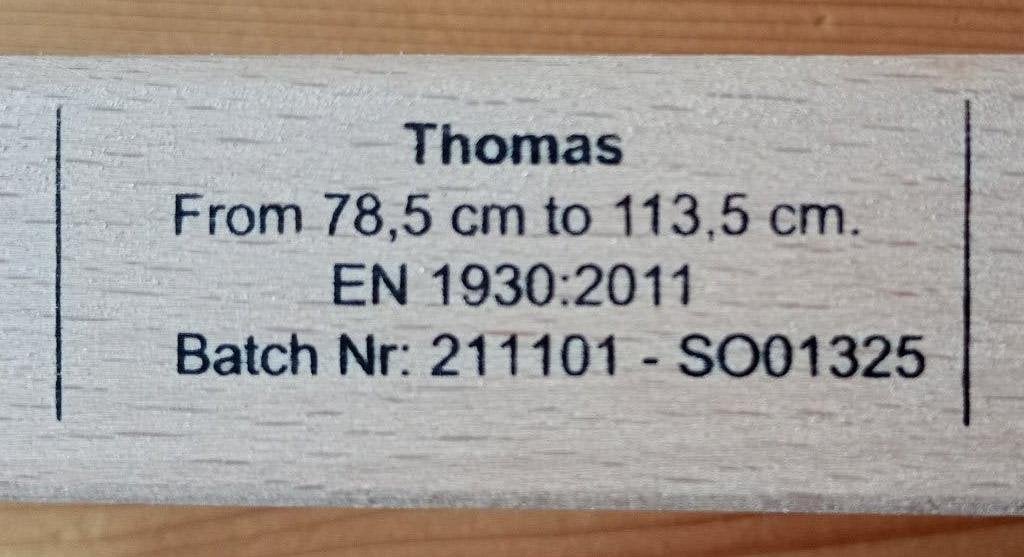 thomas traphekje, Ophalen, 100 tot 115 cm, Zo goed als nieuw, Klemhekje