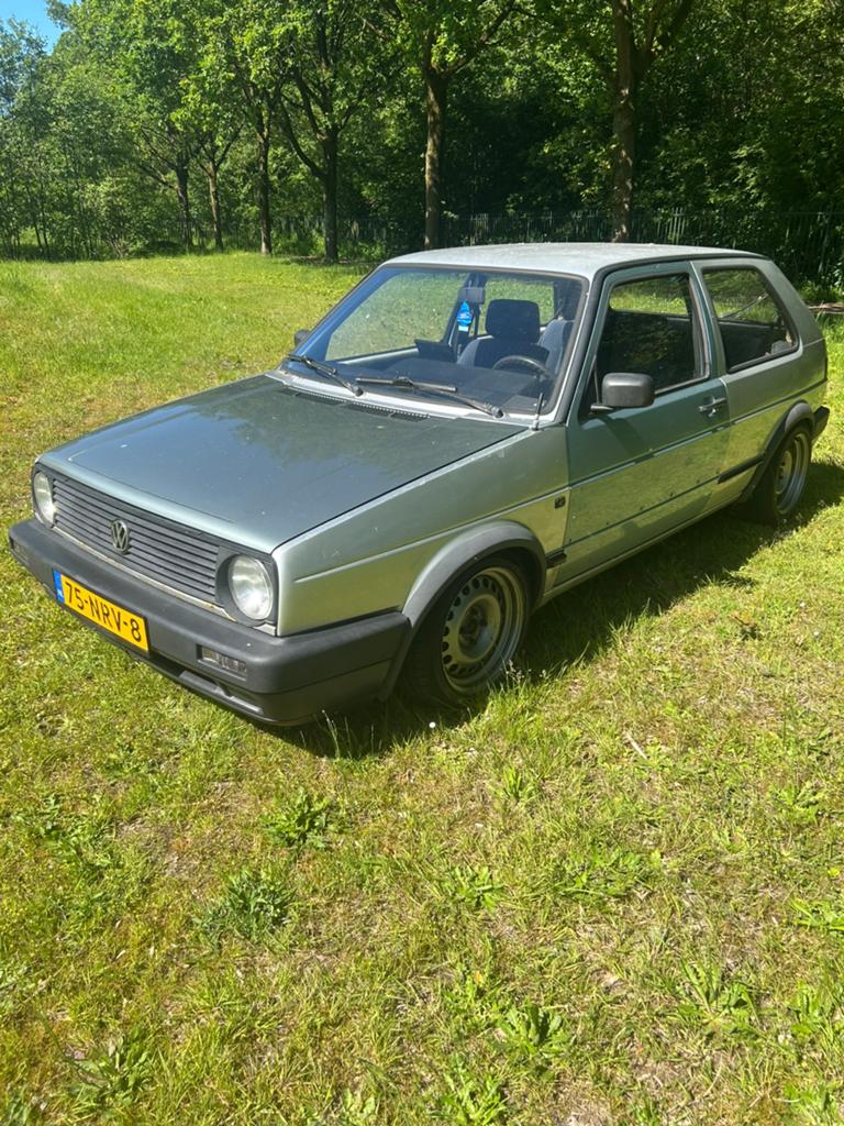 Volkswagen 1985 Grijs apk 3juli 2028, Auto's, 460 kg, 54 pk, Diesel, Particulier