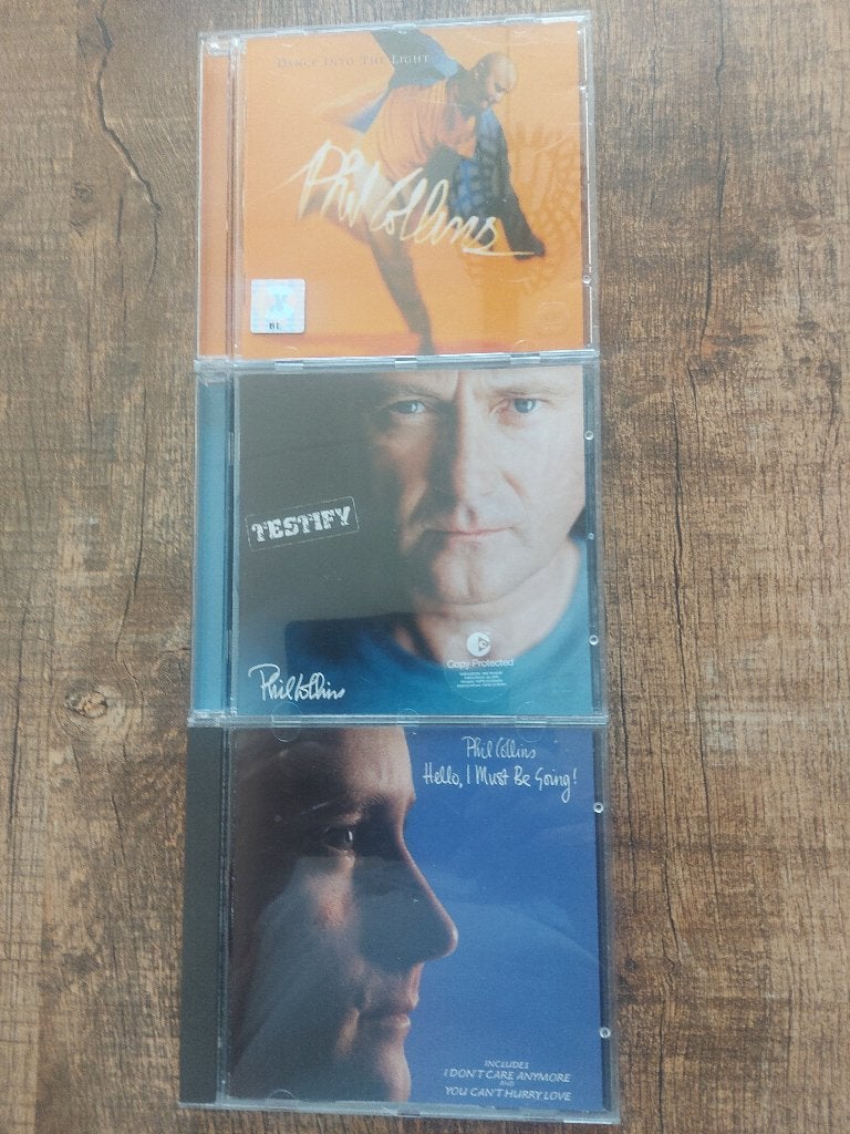 CDs Phil Collins - 3 stuks, Ophalen of Verzenden, 1980 - 1989, Zo goed als nieuw