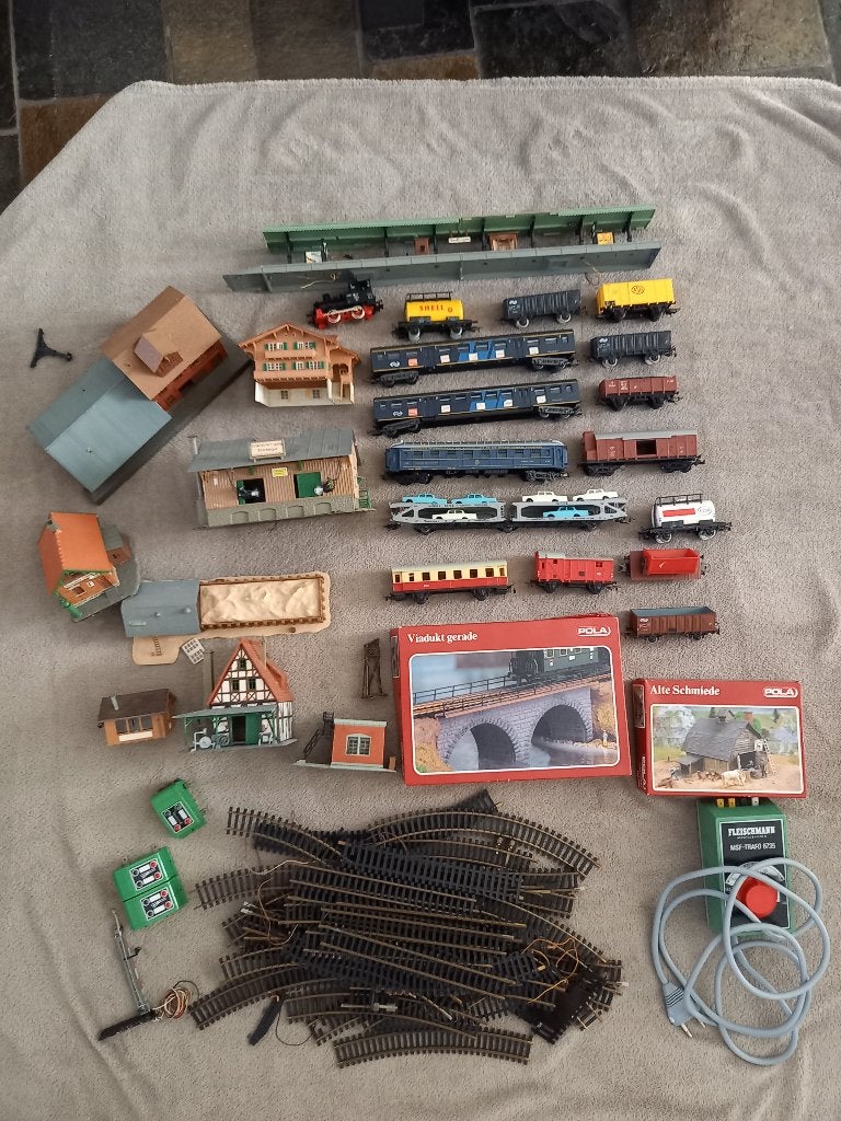 Diverse modeltreinen en rails, Hobby en Vrije tijd, Gebruikt, Gelijkstroom of Wisselstroom, Wagon, Ophalen