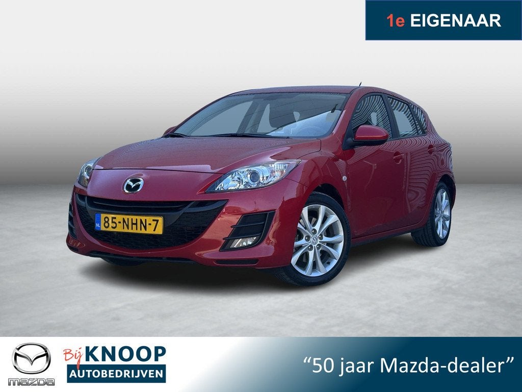 Mazda 3 2.0 DiSi TS Plus | Trekhaak | ClimateContol | PDC |, Auto's, Mazda, Voorwielaandrijving, Gebruikt, Zwart, 4 cilinders