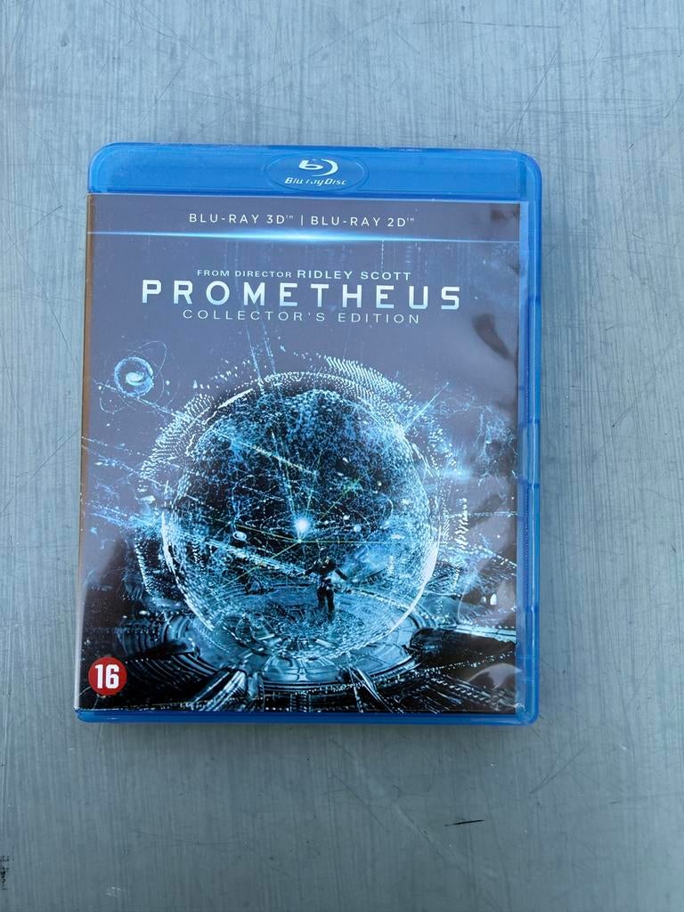 Prometheus Collector's Edition Blu-ray 3D + 2D, Cd's en Dvd's, Blu-ray, Ophalen of Verzenden, Zo goed als nieuw, Science Fiction en Fantasy