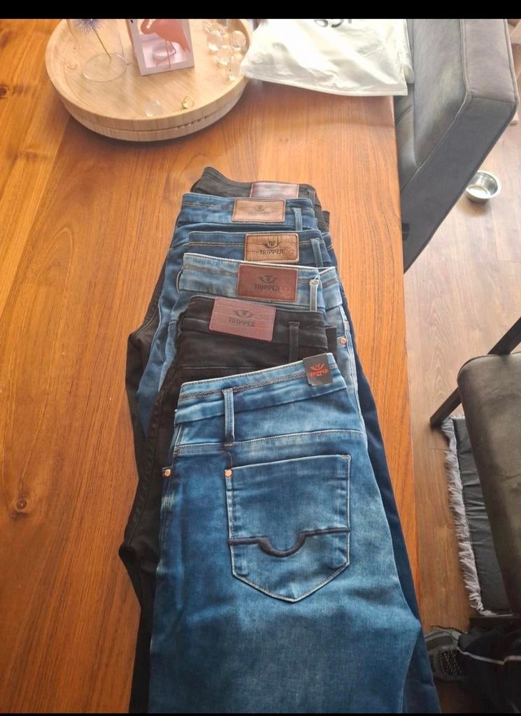 Tripper jeans dames, Kleding | Dames, Spijkerbroeken en Jeans, Ophalen, Zo goed als nieuw, Blauw, W28 - W29 (confectie 36)