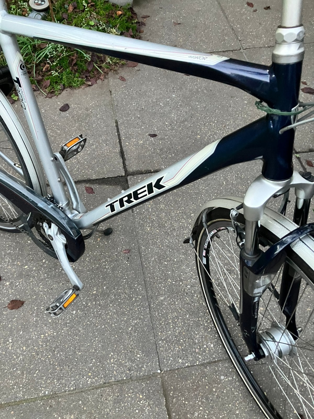 Mooie Trek Navigator T300 herenfiets., Ophalen, Gebruikt, Minder dan 10 versnellingen, Overige merken