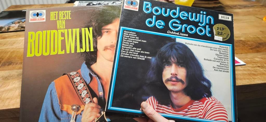 Boudewijn de Groot – 2x Dubbel LP – Beste + Dubbel Twee, Cd's en Dvd's, Vinyl | Nederlandstalig, Zo goed als nieuw, 12 inch, Ophalen of Verzenden
