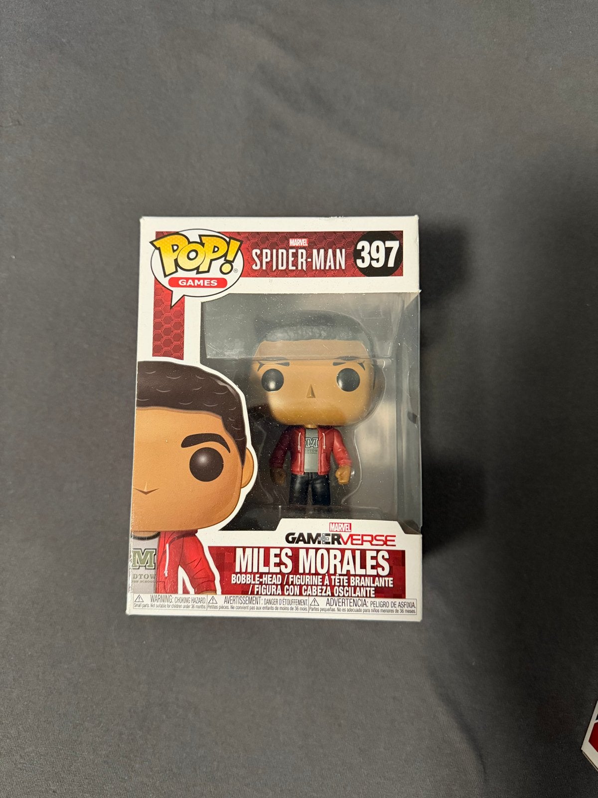 Funko Pop! Marvel Spider-Man Miles Morales #397, Ophalen of Verzenden, Nieuw