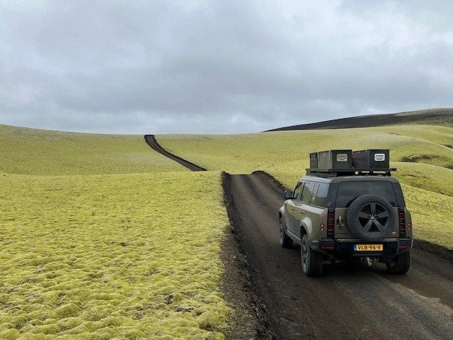 Roofrack Front Runner voor New Defender LandRover L663 2020>, Auto diversen, Dakdragers, Ophalen, Zo goed als nieuw