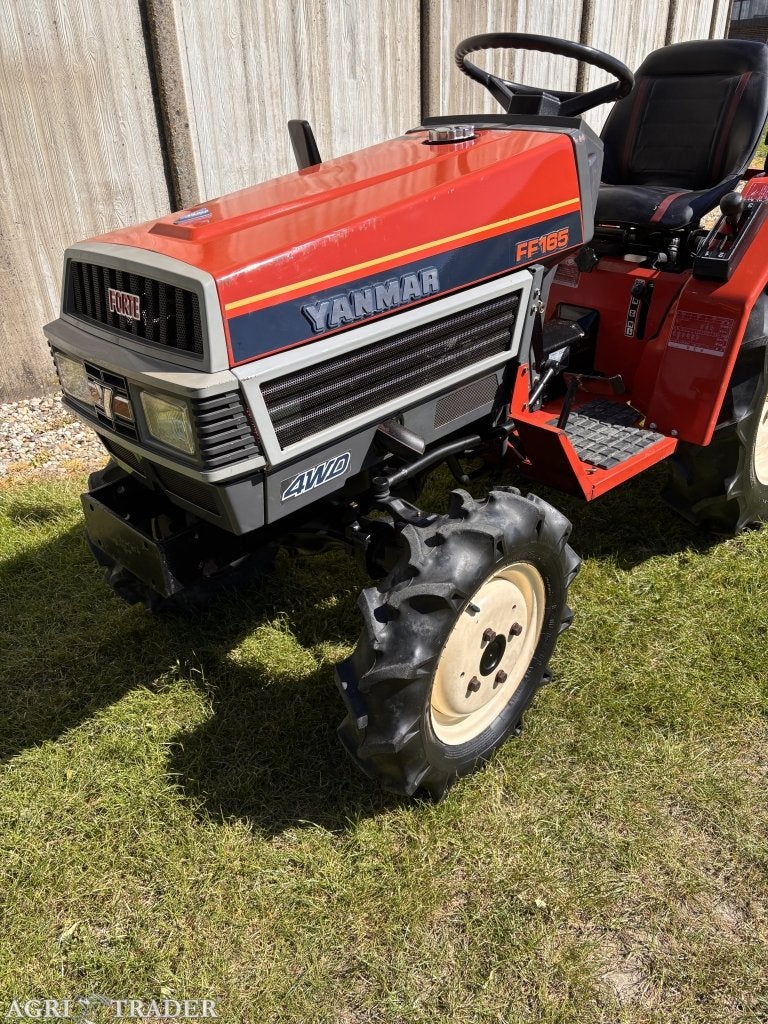Yanmar FF165 4WD minitractor - 629 uur - 17 PK - incl onderh, -, -, Ysnmar, Voertuig of Aanhanger