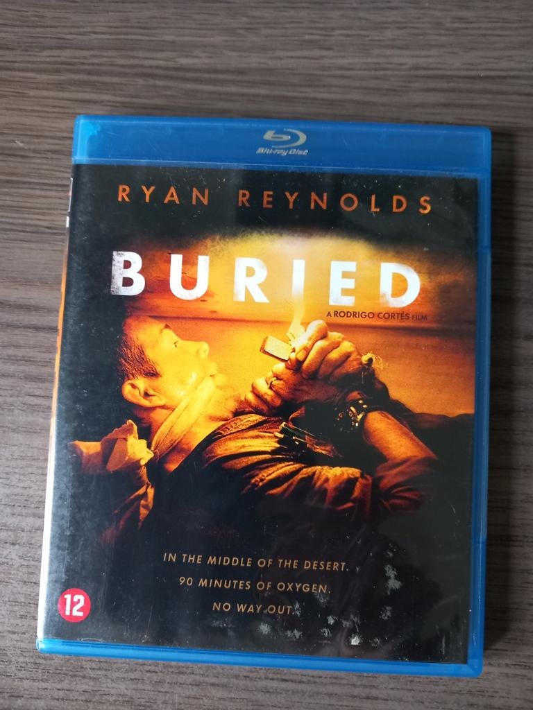 Buried - Blu-ray (Ryan Reynolds) - Thriller, Cd's en Dvd's, Blu-ray, Ophalen of Verzenden, Zo goed als nieuw, Thrillers en Misdaad