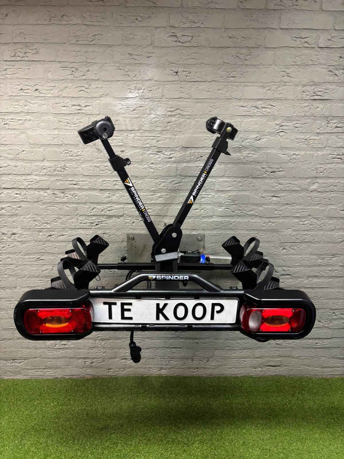 SPINDER CROSS 2 fietsen max50kg/klik&go/kantelb/ook MTBfiets, Auto diversen, Fietsendragers, Gebruikt, Brede banden, Ophalen of Verzenden