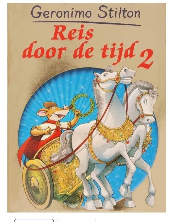 Geronimo Stilton: Reis door de Tijd 2, Boeken, Ophalen of Verzenden, Zo goed als nieuw, Fictie