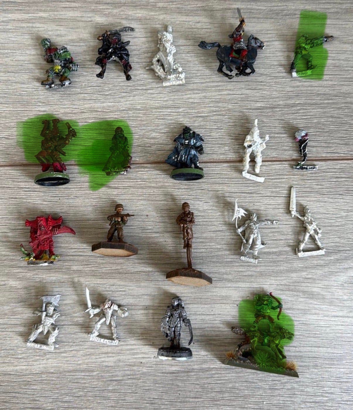 Metalen miniaturen €5,- p/stuk (o.a. Warhammer), Ophalen of Verzenden, Zo goed als nieuw, Warhammer