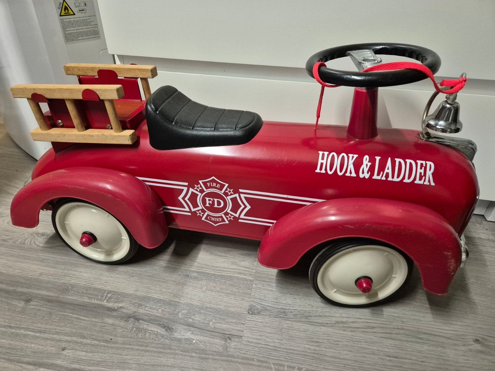 Loop auto brandweer, Antiek en Kunst, Ophalen