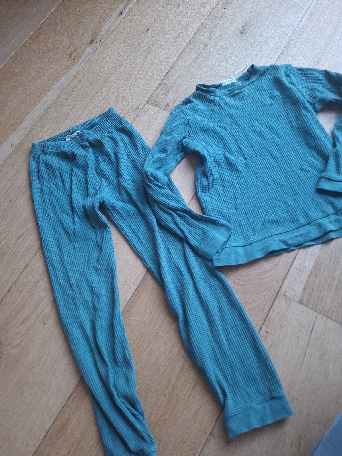 pyjama wafelstof setje van Feetje maat 140, Jongen of Meisje, Ophalen of Verzenden, Zo goed als nieuw, Setje