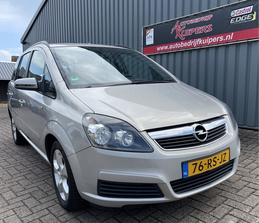 Opel Zafira 2.2 Enjoy 7 Persoons Navi.Cruise,Lm.velgen.Clima, Auto's, Opel, Bedrijf, Te koop, Zafira, ABS, Airbags, Airconditioning