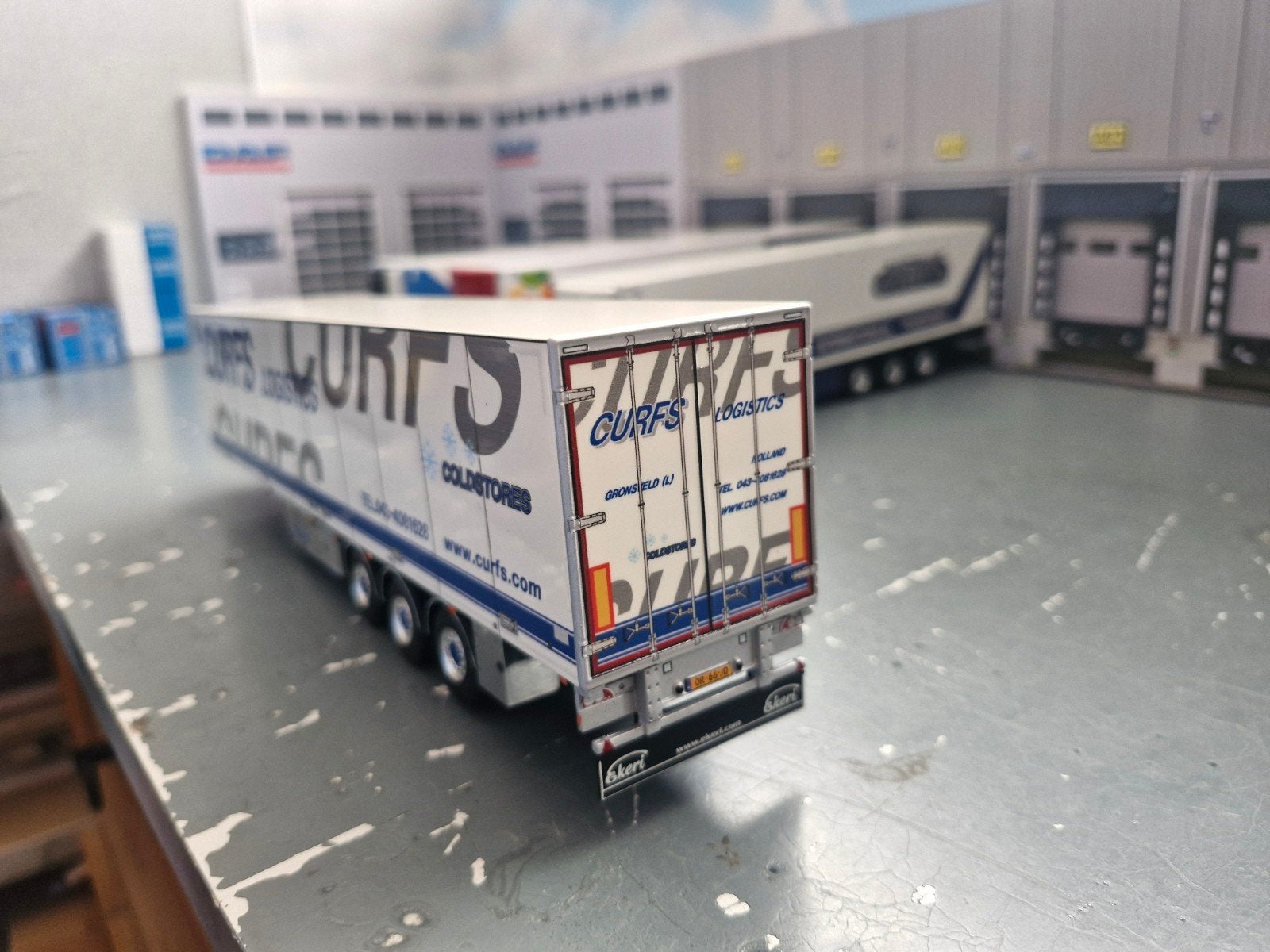 koeltrailer wsi van curfs, Ophalen of Verzenden, Zo goed als nieuw, Bus of Vrachtwagen, Wsi