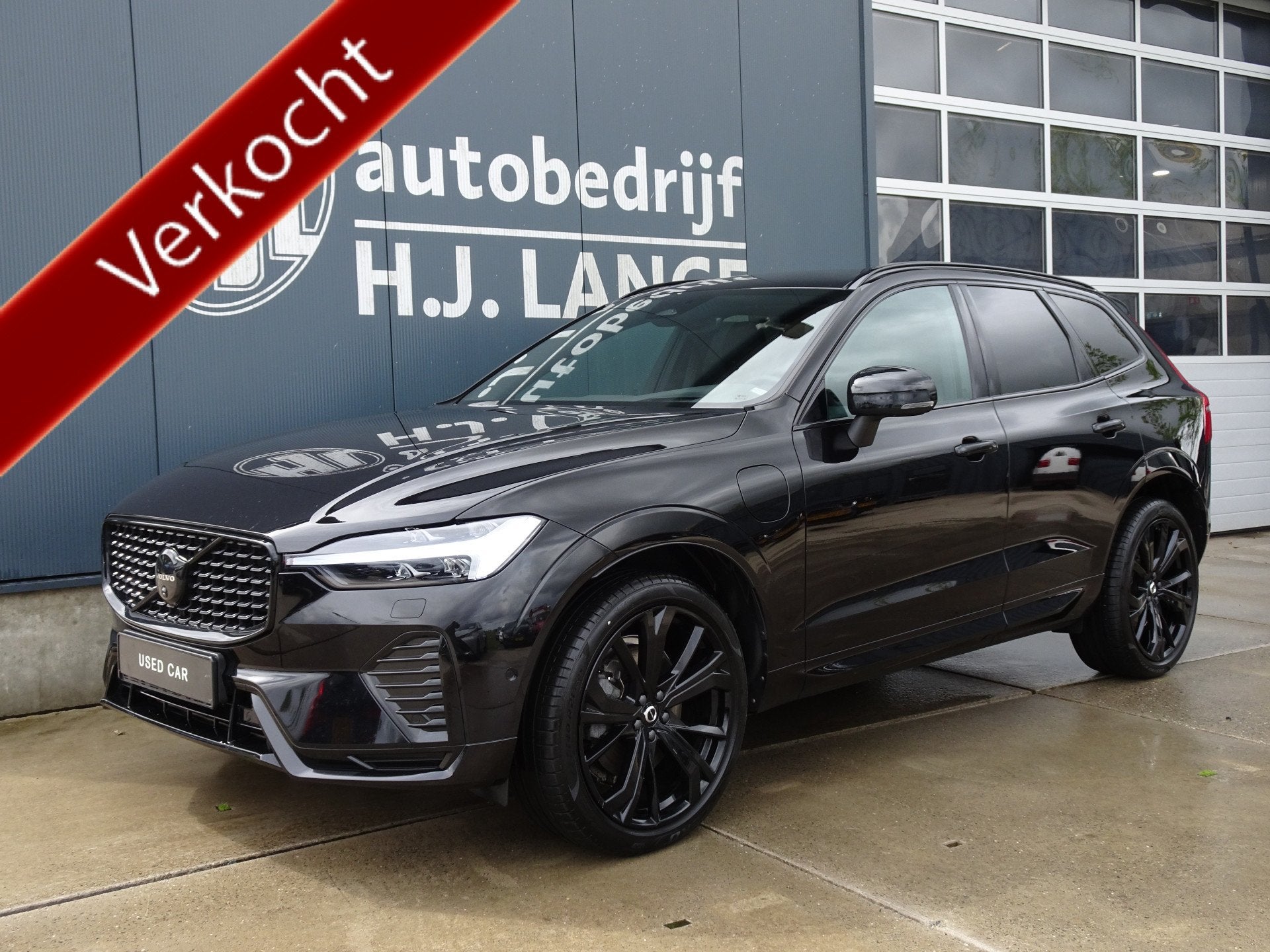 Volvo XC60 2.0 T8 Plug-in hybrid AWD Plus Black Edition, Auto's, Automaat, 12 maanden, Gebruikt, 4 cilinders