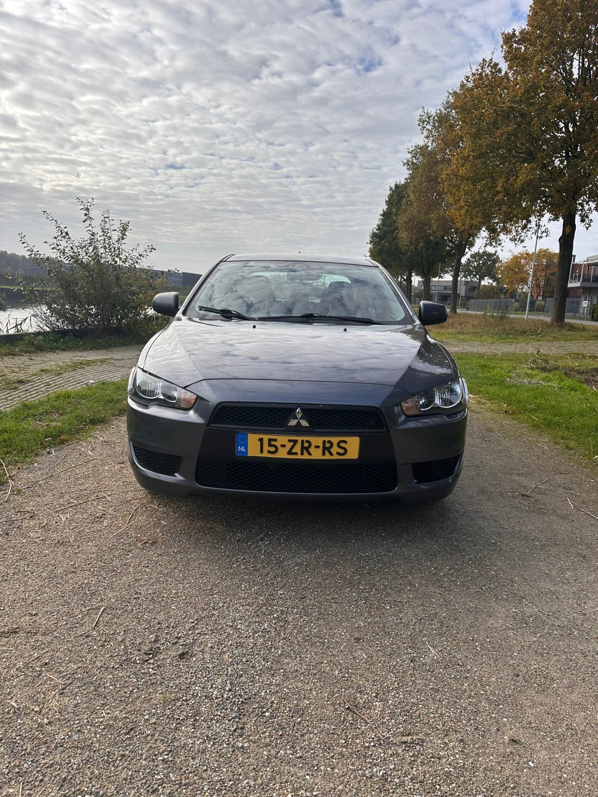 Mitsubishi Lancer 1.8 Mivec Sports Sedan 2008 Grijs, Auto's, 1295 kg, Origineel Nederlands, Handgeschakeld, Particulier
