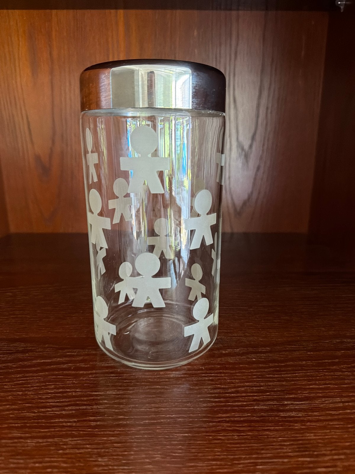 Alessi voorraadpot, Ophalen of Verzenden, Voorraadpot, Meerkleurig, Glas