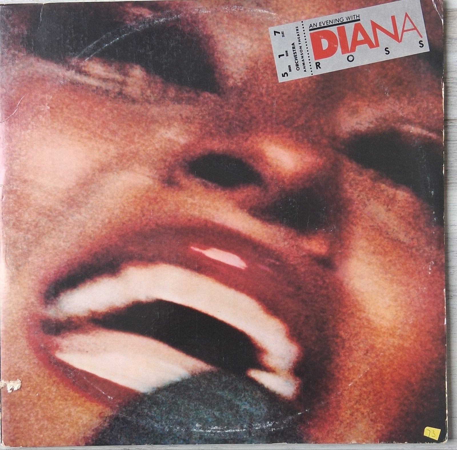 Diana Ross - An Evening With Diana Ross LP (1977), Ophalen, Gebruikt, Pop, Dubbel-LP
