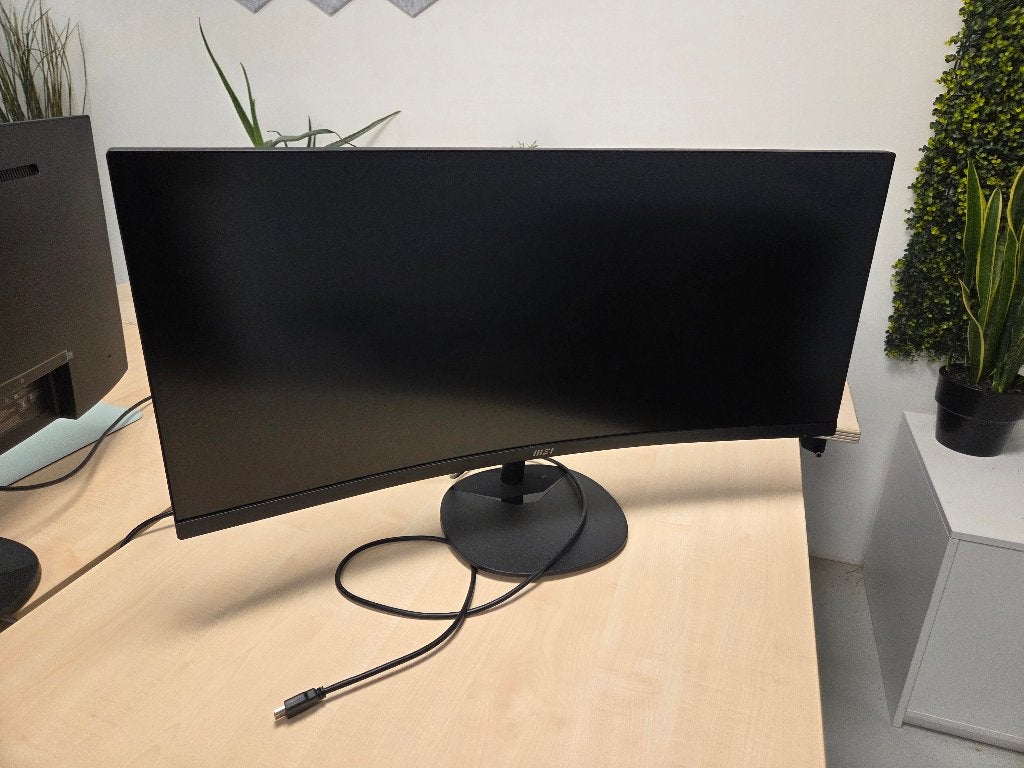 MSI PRO MP341CQ Curved Ultrawide Monitor, Ophalen, Curved, 3 tot 5 ms, 101 t/m 150 Hz