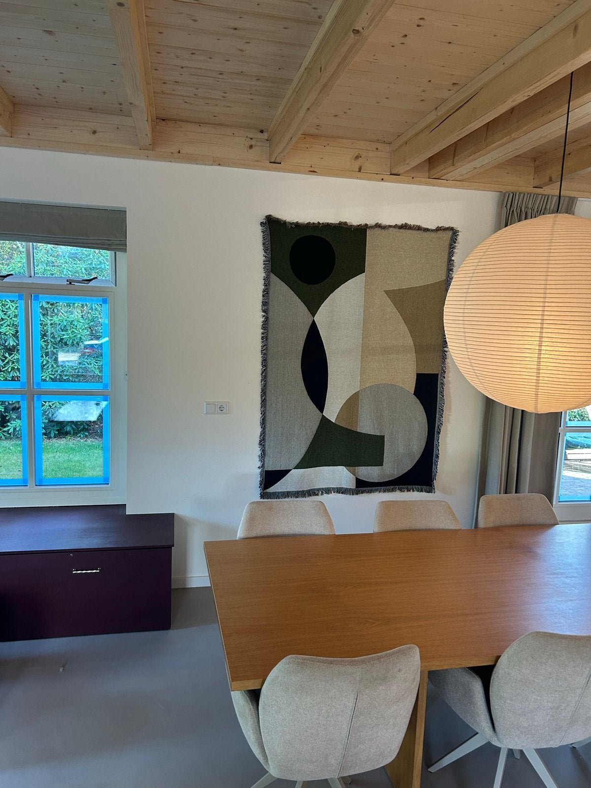 Ferm Living Wandkleed - Dubbelzijdig (Warm/Koel), Gebruikt, Meerkleurig, Ophalen of Verzenden, Modern