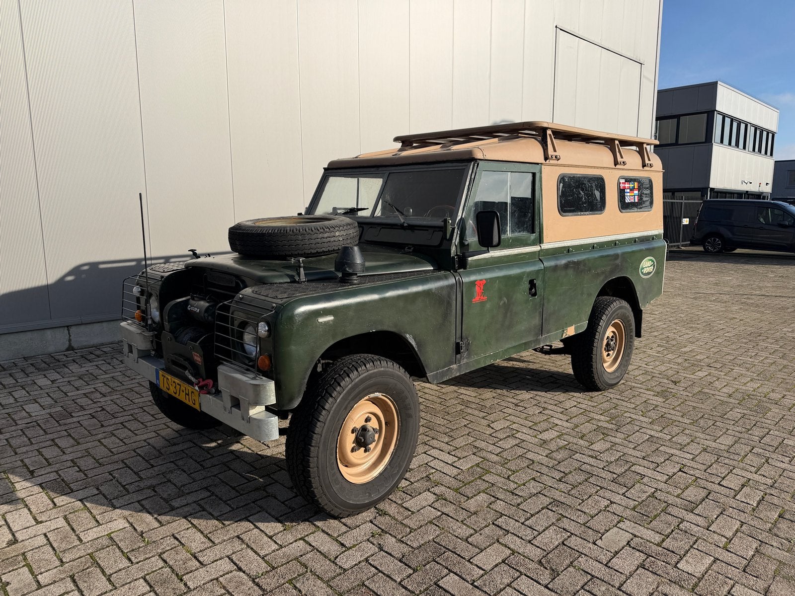 Land Rover series 3, 1978, 200tdi automaat, schijfremmen, Bedrijf, Diesel, 1740 kg, Te koop