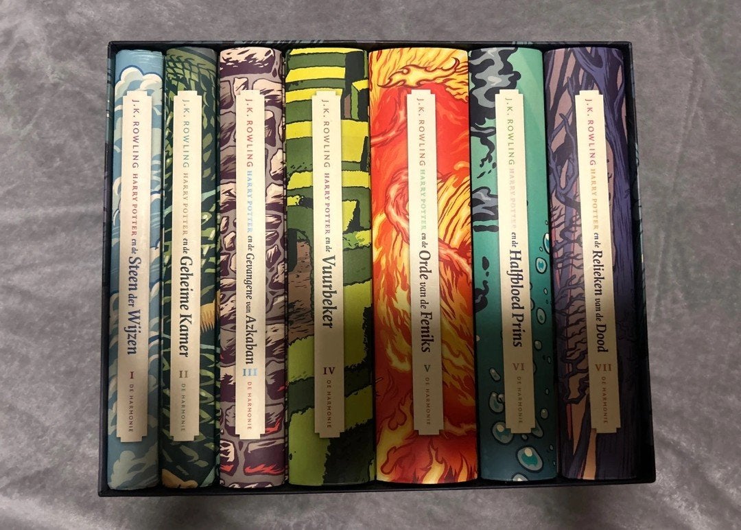 Harry Potter jubileum hardcover boxset Nederlands, Ophalen of Verzenden, Boek of Poster