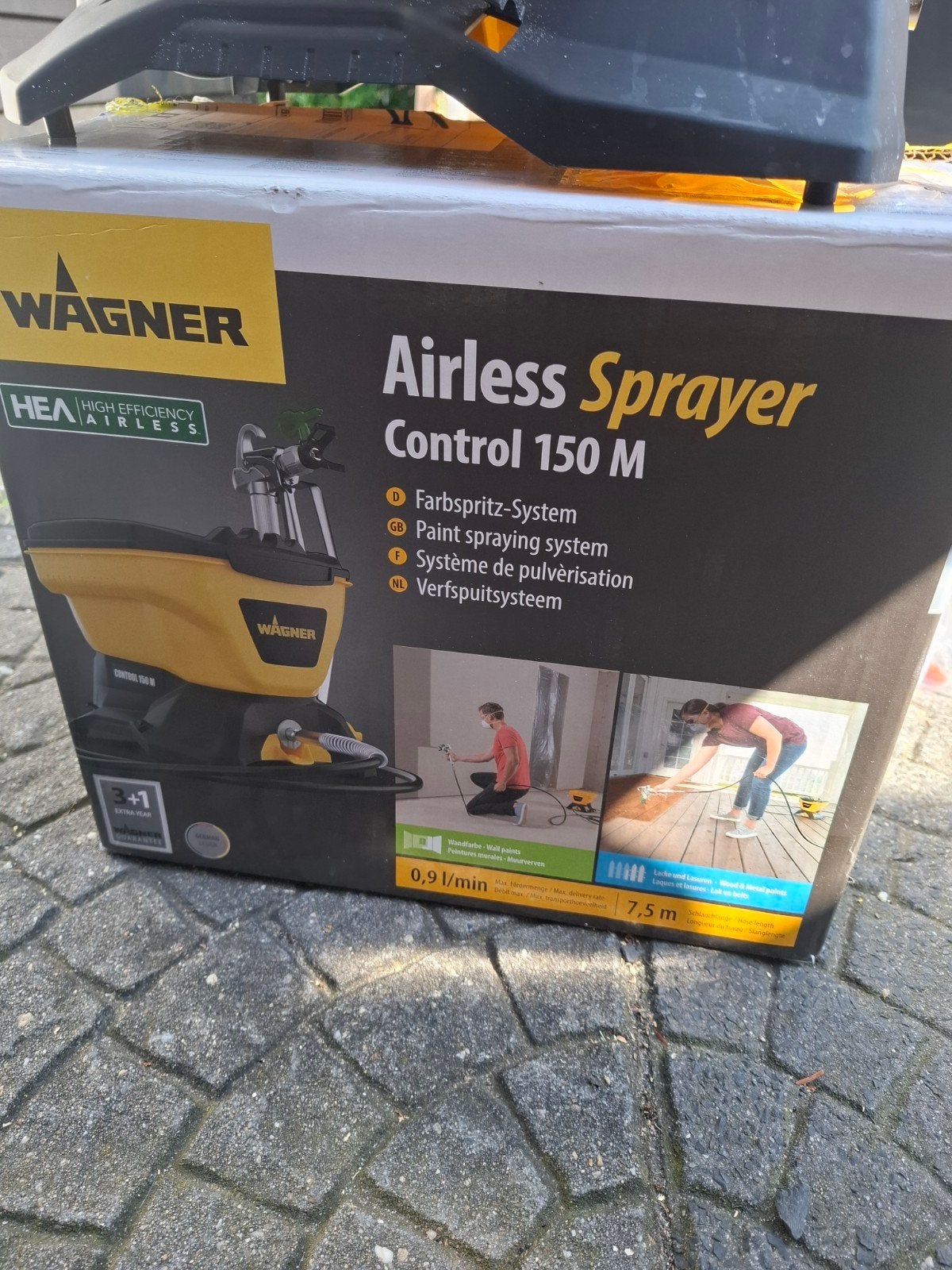 Wagner Airless Sprayer Control 150 M Verfspuit, Doe-het-zelf en Verbouw, Schildersmaterialen, Ophalen of Verzenden, Zo goed als nieuw
