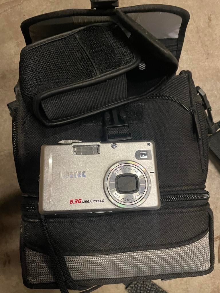 Samsonite cameratas met Lifetec 6.36 megapixel camera, Audio, Tv en Foto, Fotografie | Fototassen, Ophalen, Gebruikt, Schoudertas