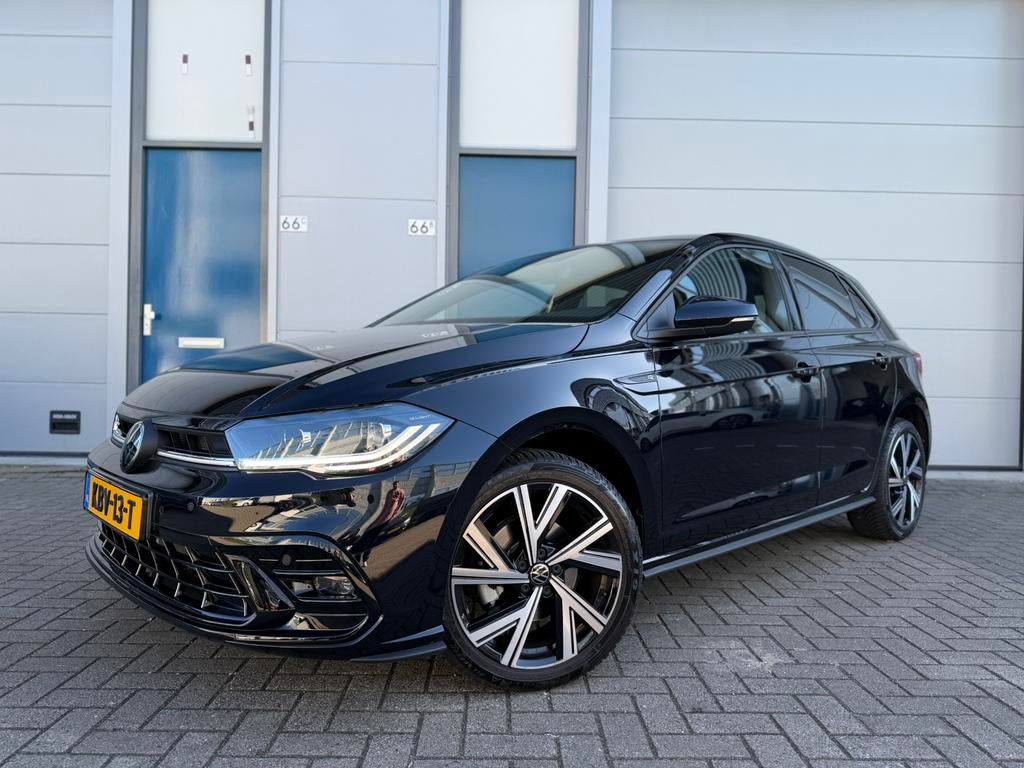 Volkswagen Polo R-Line 2025–115 PK / 2 jaar fabrieksgarantie, Auto's, Euro 6, Zwart, 115 pk, 3 cilinders
